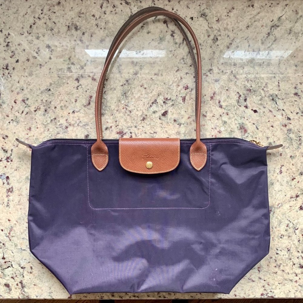 Longchamp Large Le Pliage Shoulder Tote